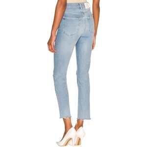 GRLFRND Piper Jean Super High Rise Slim Women 30 Indie Stretch Grunge Distressed